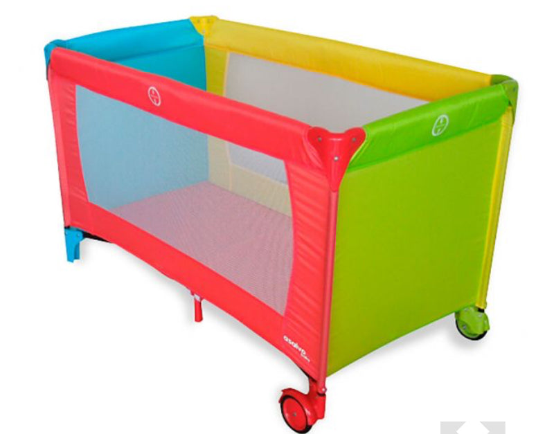 Travel Cot / 125x70/ Asalvo Baby Multi