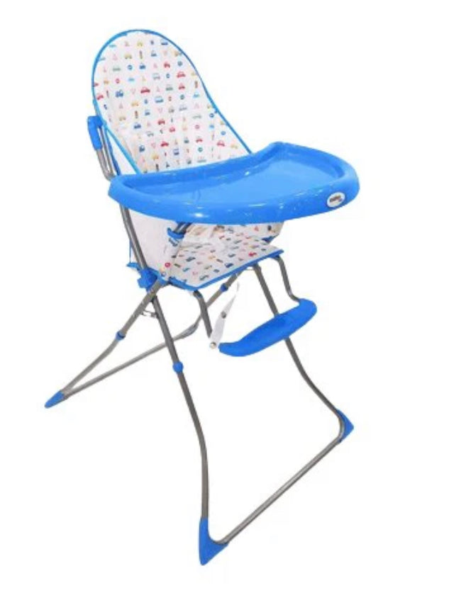 Highchairs- Foldable with removable tray.