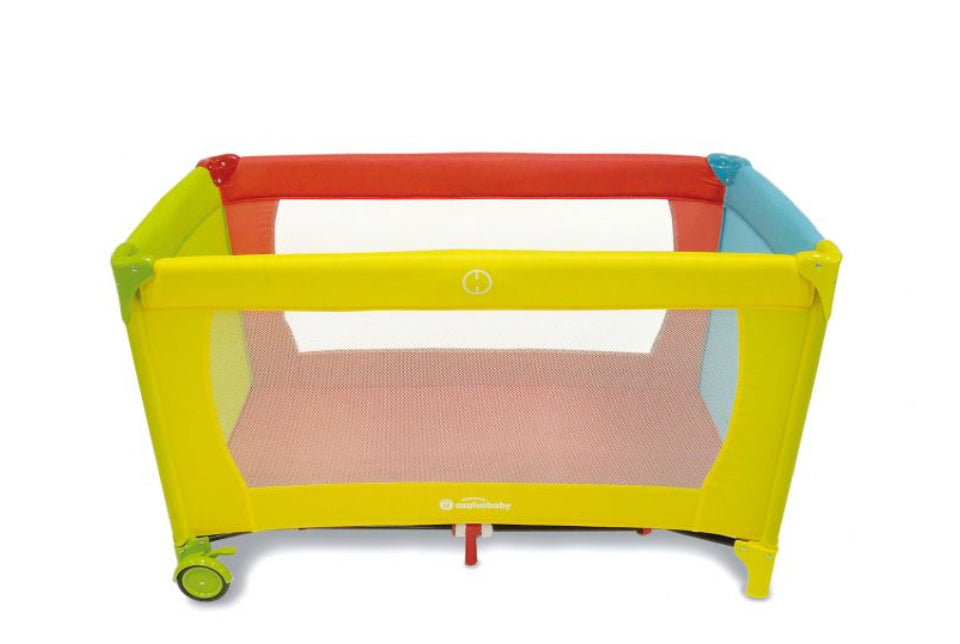 Travel Cot / 125x70/ Asalvo Baby Multi