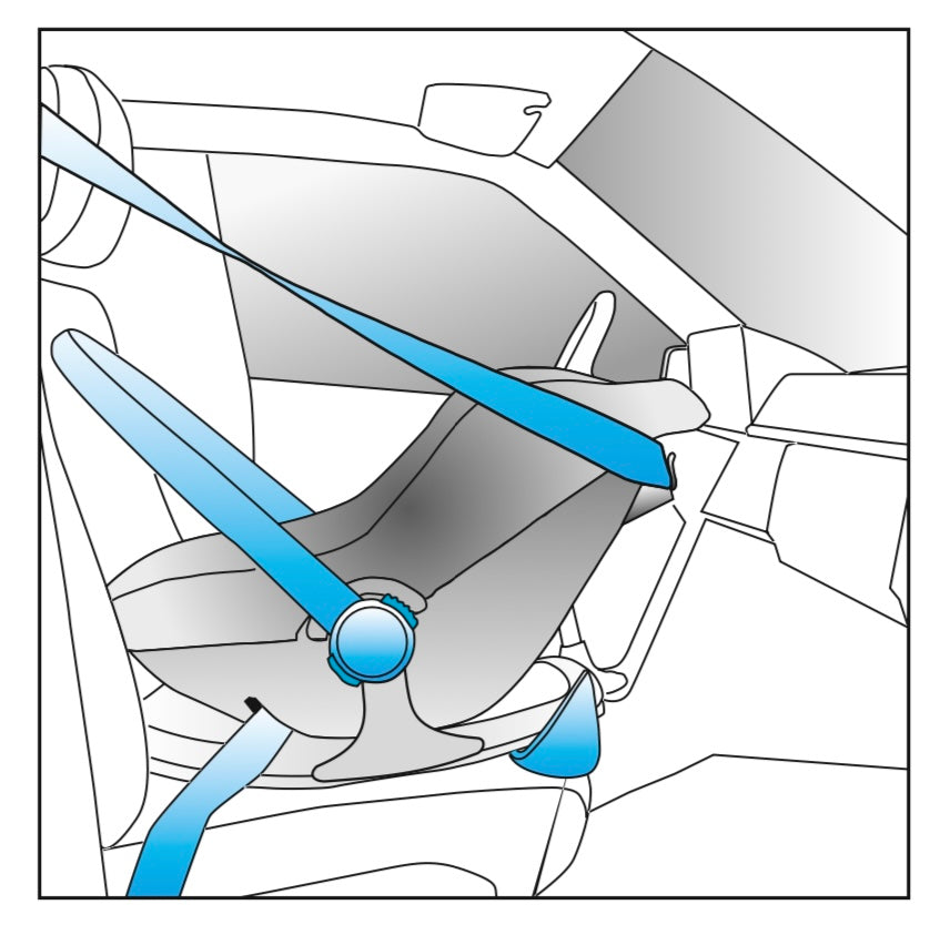 Car seat - Group 0+ / Silver Cross Ventura Plus / Black