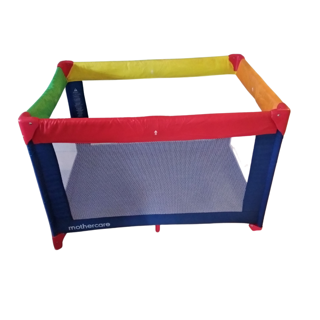 Mothercare colour deals block travel cot