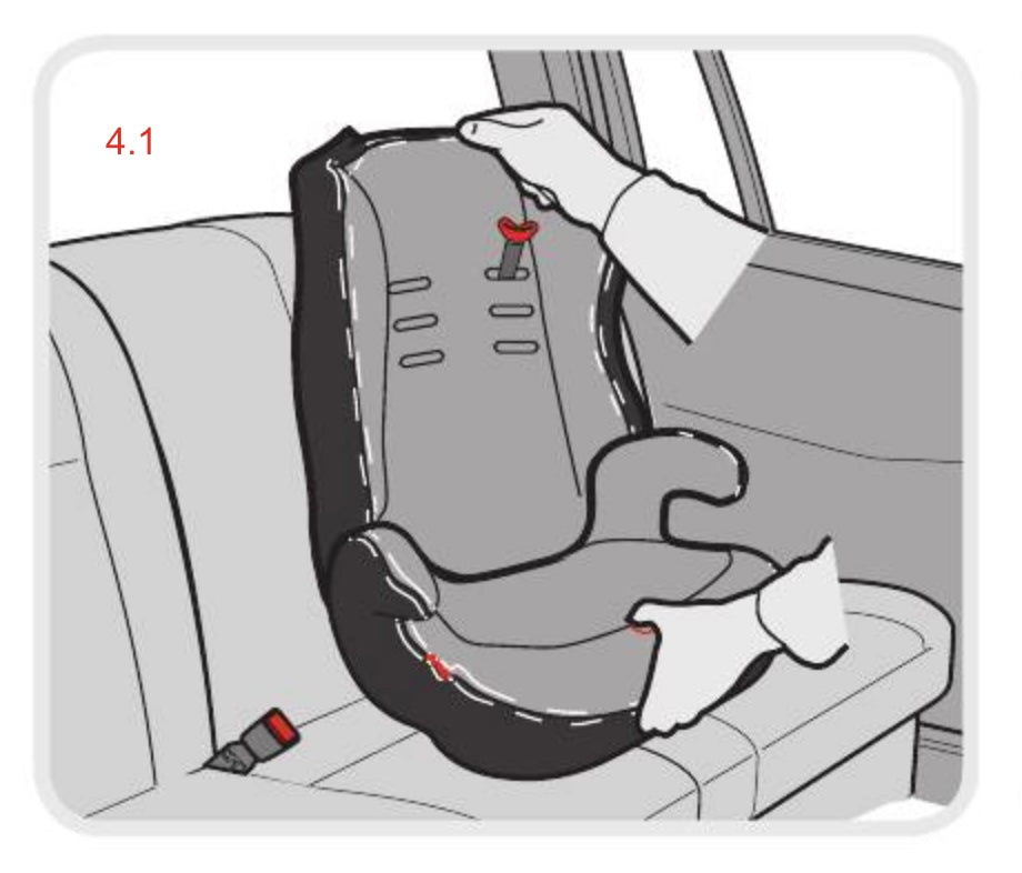 Car Seat - Group 1/2/3 Nico Baby Auto / Black