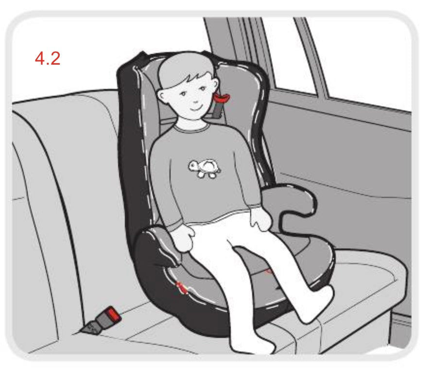 Car Seat - Group 1/2/3 Nico Baby Auto / Black