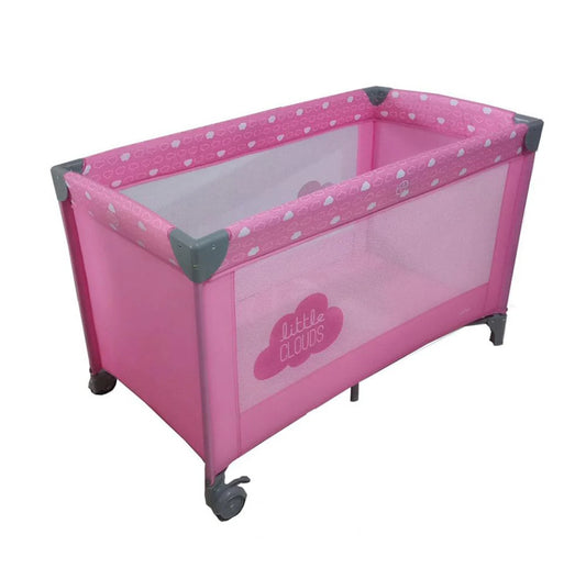 Travel Cot / 125x65/Olmitas Little Clouds