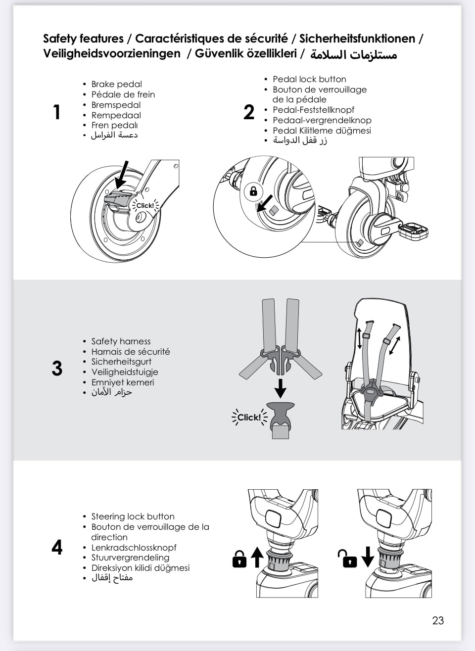 Strollers - Trike / Doona Liki