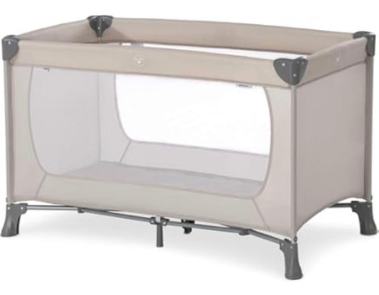 Travel Cot / 120x60 / Asalvo Cream/Brown