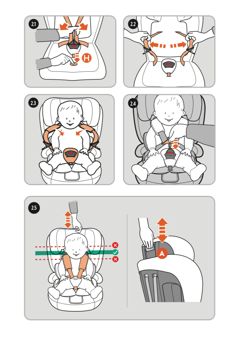 Babyauto Konar i-Size car seat (76 to 105 cm) Isofix Group 1/2/3