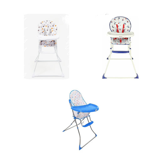 Highchairs- with removable tray.