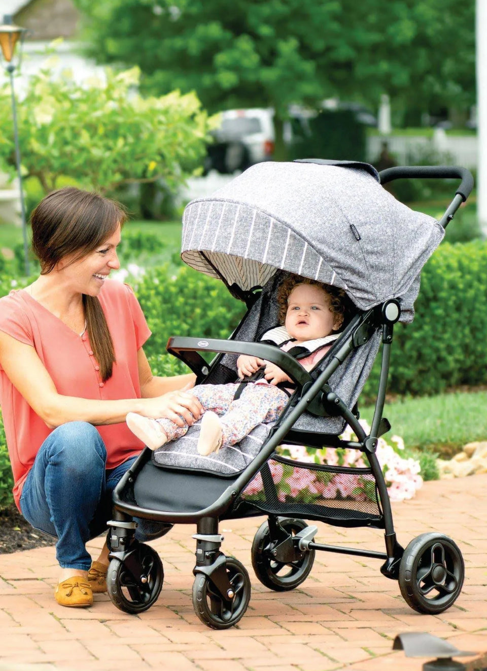 Stroller - Graco / Breaze Lite / Grey 0m-3yr