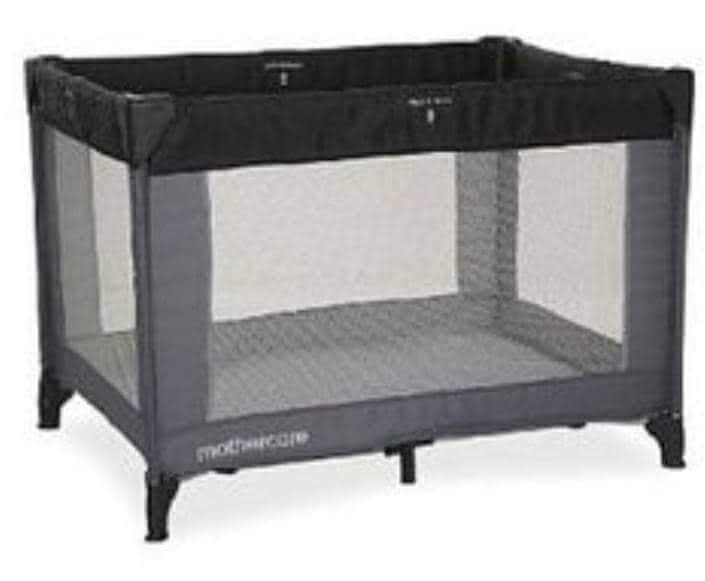 Travel Cot - 100 x 70 / Mothercare / Black