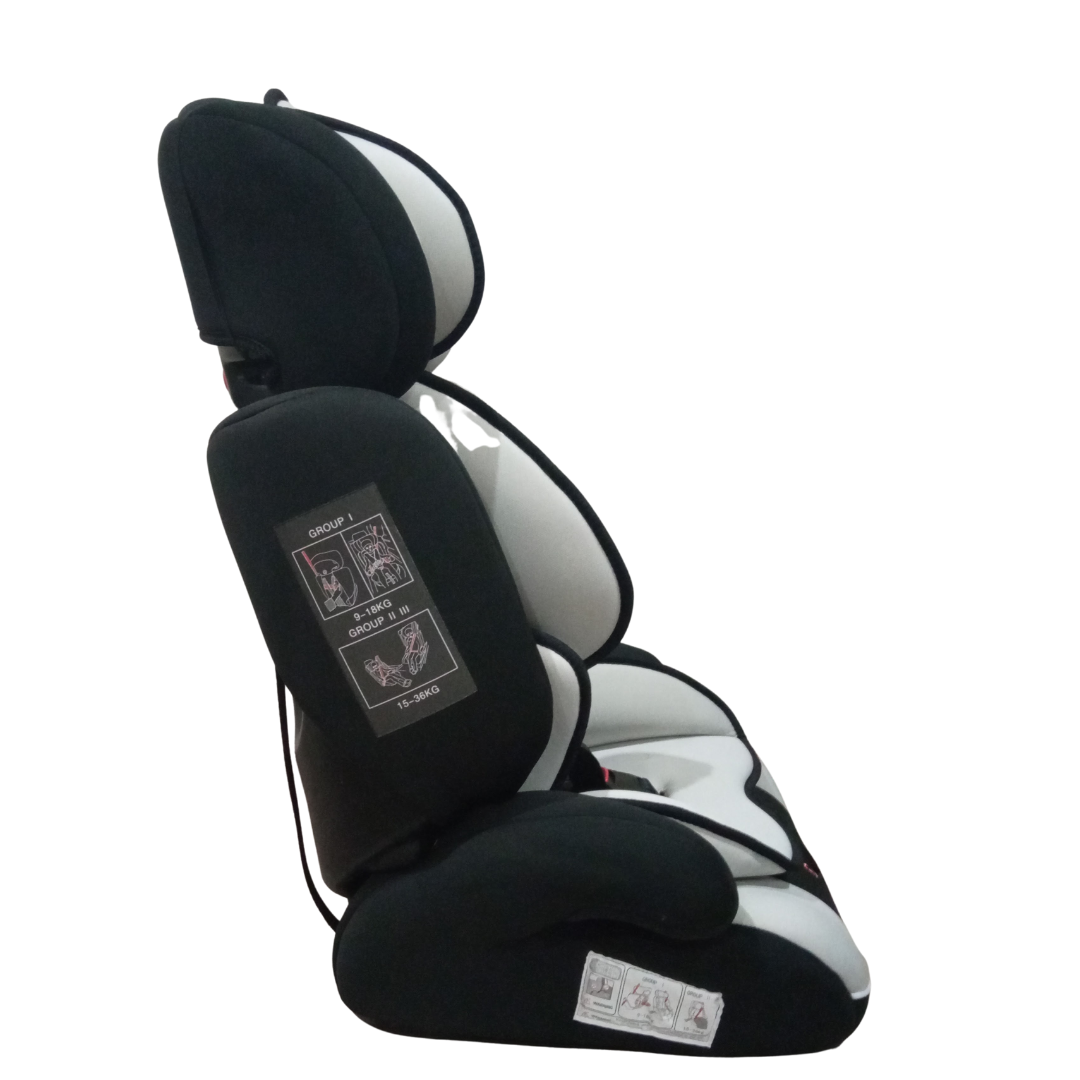 Car Seat - Group 1/2/3 / Bebe Style / Light Grey