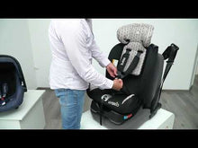 Load and play video in Gallery viewer, Car Seat - Group 1/2/3 and Group 0+ / Moni Hybrid Premium Grey Stars

